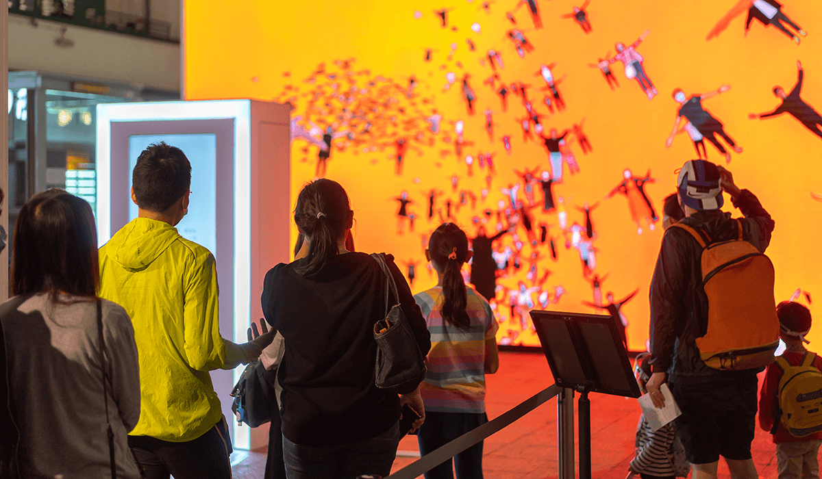 remove.bg helped visitors to Hong Kong’s deTour Design Festival take to the skies in FLOCK