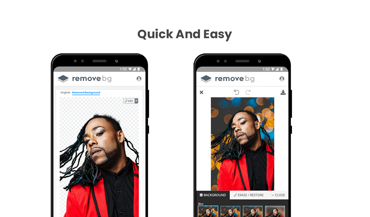 Free Background Remover App for Android – remove.bg