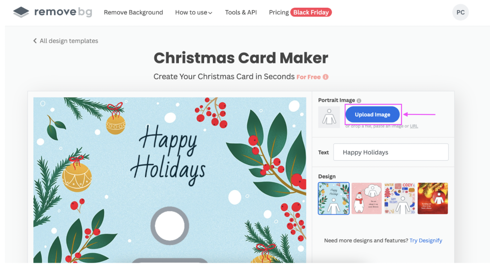 Christmas Card Maker - Create a Christmas Card Online