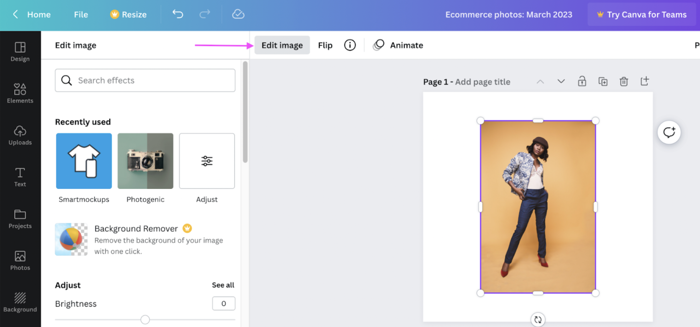 Ecommerce Photo Editing — With remove.bg & Canva – remove.bg Blog