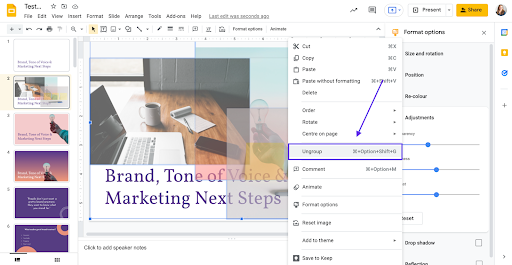 How to Make a Background Transparent in Google Slides –  Blog