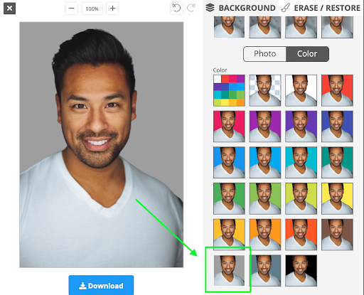 How to Remove the Background for a Passport Photo –  Blog