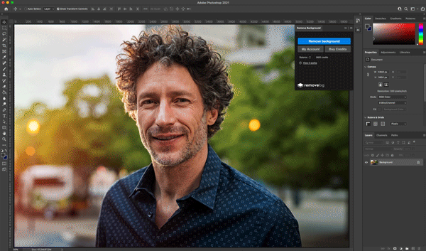 Remove Background from Image Photoshop Plugin – 
