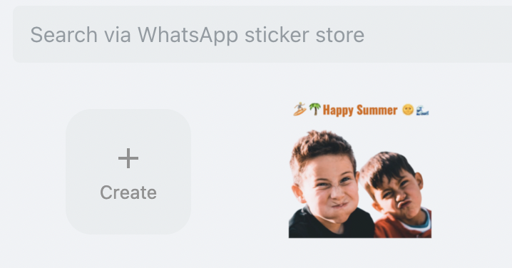 Here's how to create your own WhatsApp stickers / X